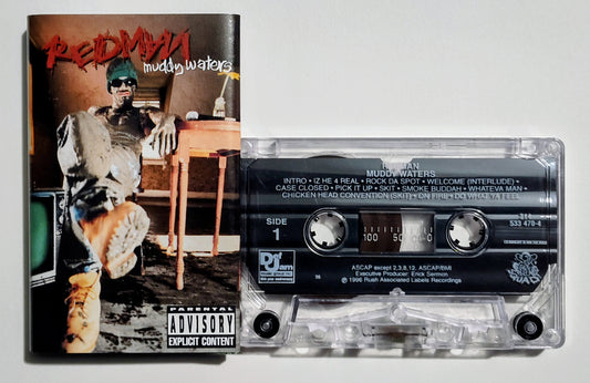 Redman - "Muddy Waters" - CASSETTE TAPE (DOLBY HX PRO B NR) VG/VG+