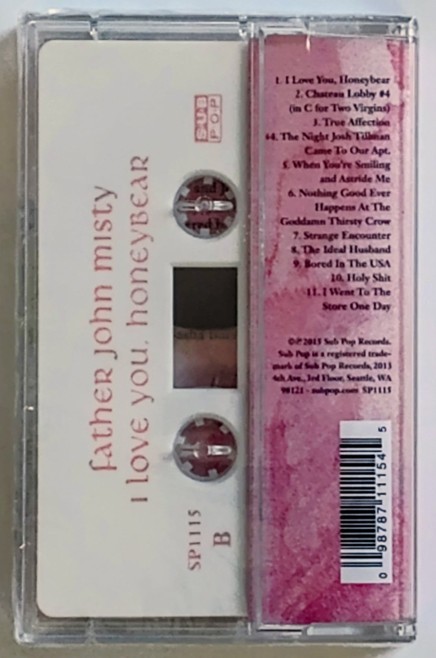 Father John Misty - “I Love You, Honeybear” - INDIE CASSETTE TAPE M/M (Sealed)
