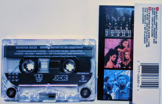 Various Artists - "School Daze Soundtrack" - CASSETTE TAPE (DOLBY HX PRO B NR) VG+/VG+