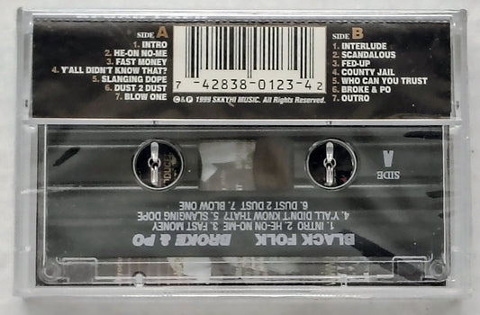 Black Folk - "Broke & Po" - CASSETTE TAPE M/M (Sealed)