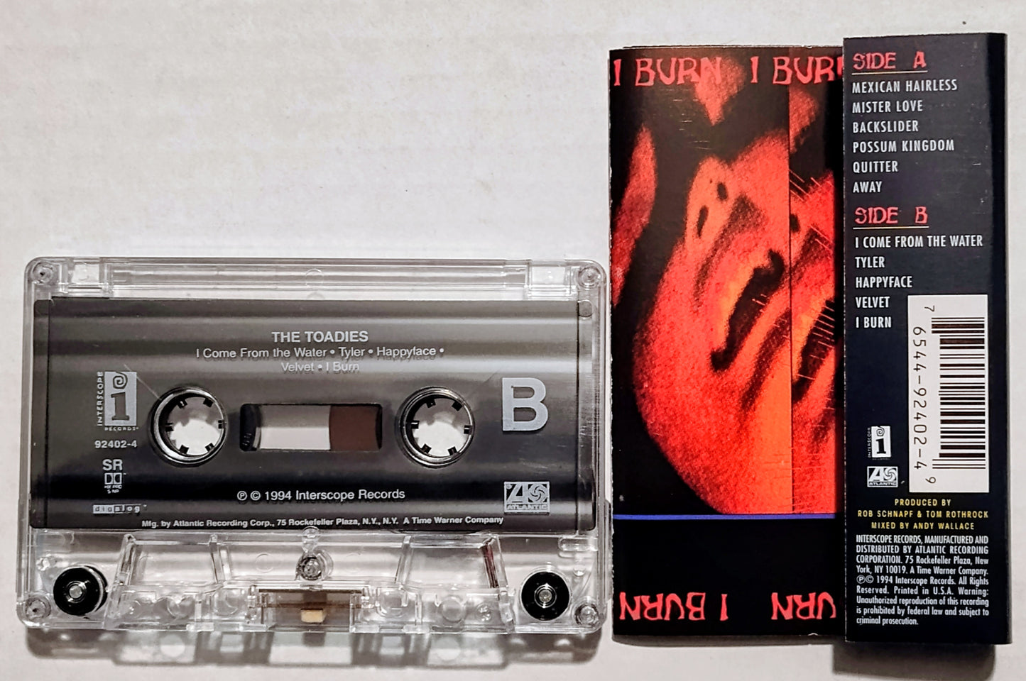 Toadies - “Rubberneck” - CASSETTE TAPE VG+/VG+