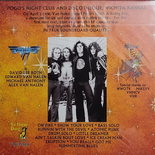 Van Halen - "Catch A Rising Star" - VINYL RECORD (Import; Color Vinyl) M/M (Sealed)