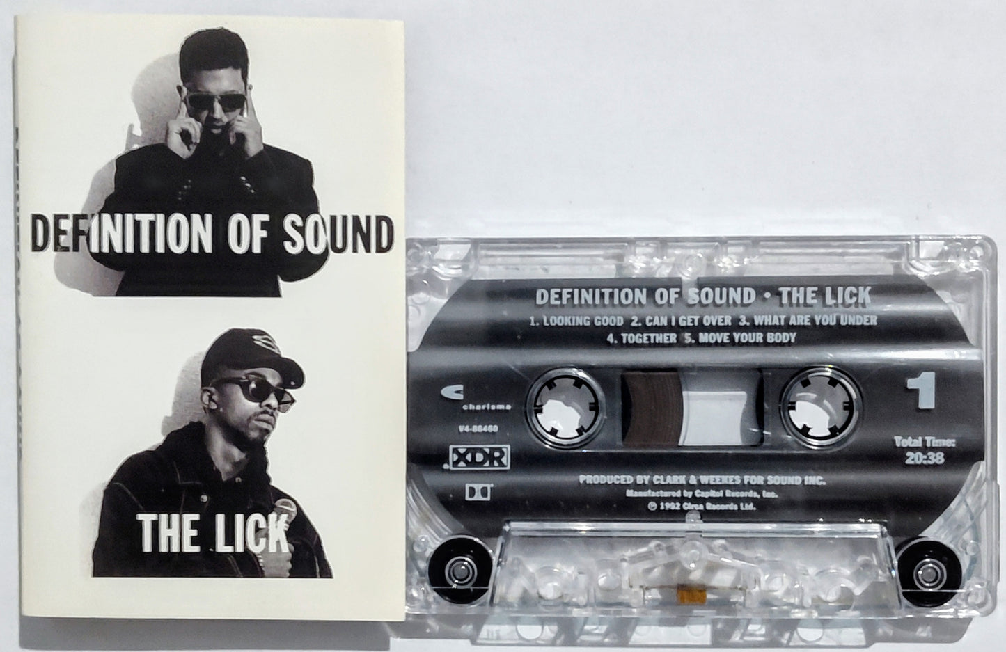 Definition Of Sound - “The Lick” - CASSETTE TAPE VG/VG+