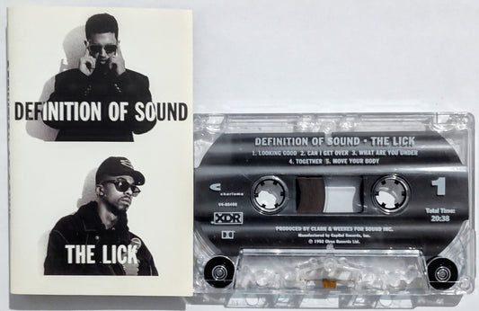 Definition Of Sound - “The Lick” - CASSETTE TAPE VG/VG+