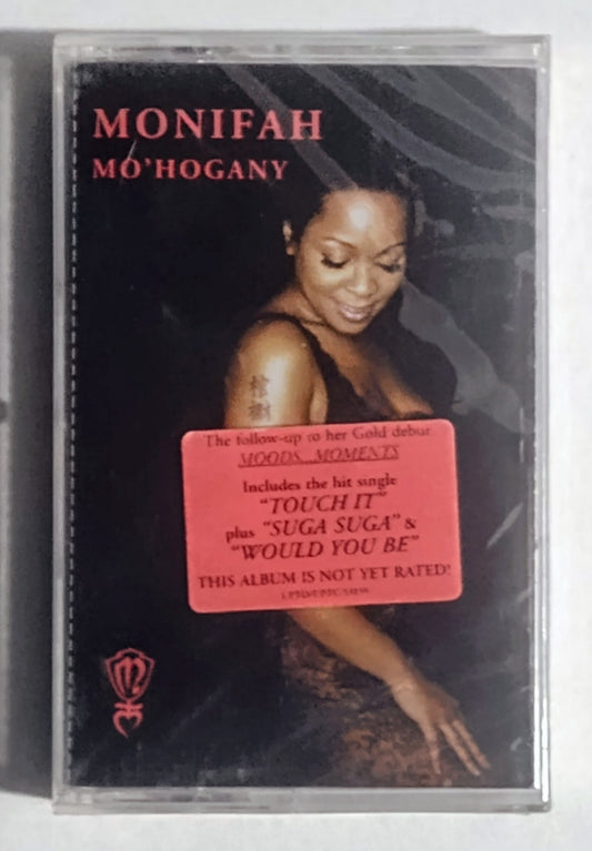 Monifah - “Mo’hogany” - CASSETTE TAPE M/M (Sealed with hype sticker)