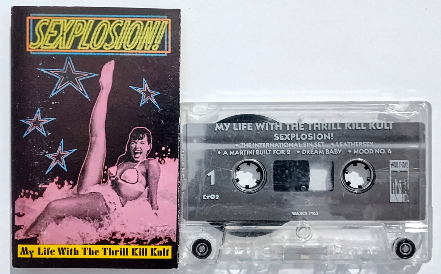 My Life With The Thrill Kill Cult - “Sexplosion!” - CASSETTE TAPE VG/VG