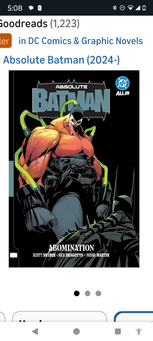 Absolute Batman (DC Comics) Volume 2 TPB NEW