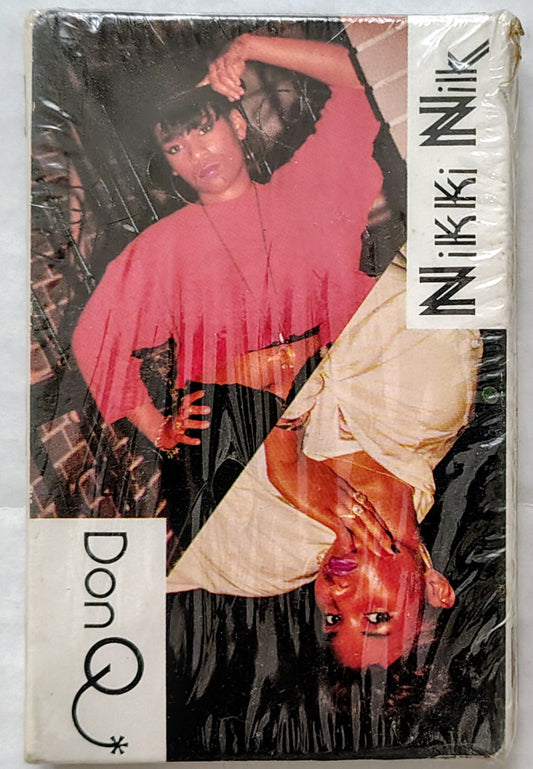 Nikki Nik / Don Q* - "Knowledge Is Power" - CASSETTE TAPE (Single) G/M (Sealed)