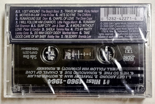 Various Artists - “#1 Hits 1960-1964” - CASSETTE TAPE M/M (Sealed)