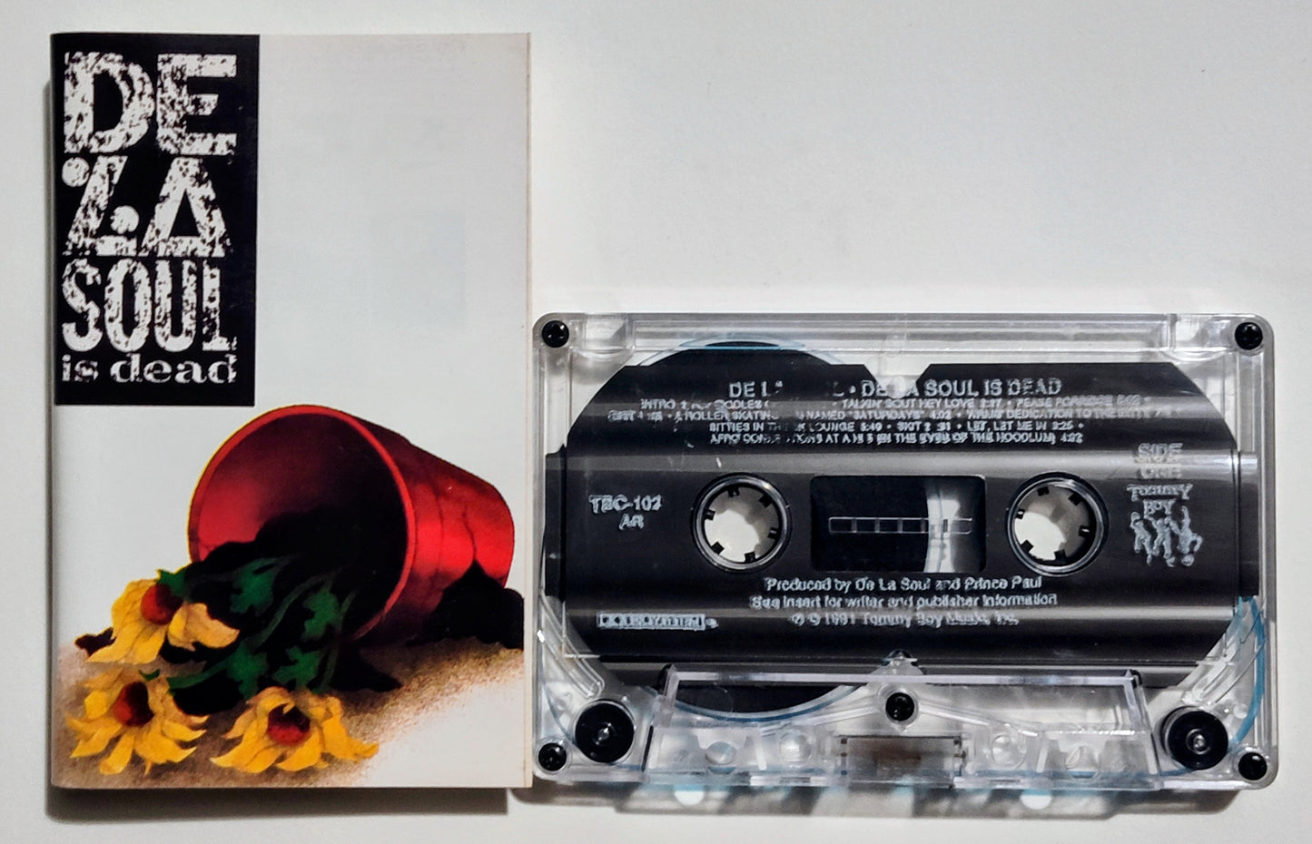 De La Soul - "De La Soul Is Dead" - CASSETTE TAPE VG+/VG+