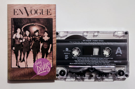 En Vogue - "Funky Divas" - CASSETTE TAPE (SR; DIGalog; DOLBY HX PRO) VG+/VG+
