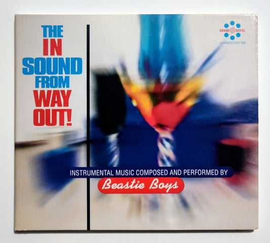 Beastie Boys - "The In Sound From Way Out (Instrumentals Composed By The Beastie Boys)" - COMPACT DISC VG+/G+