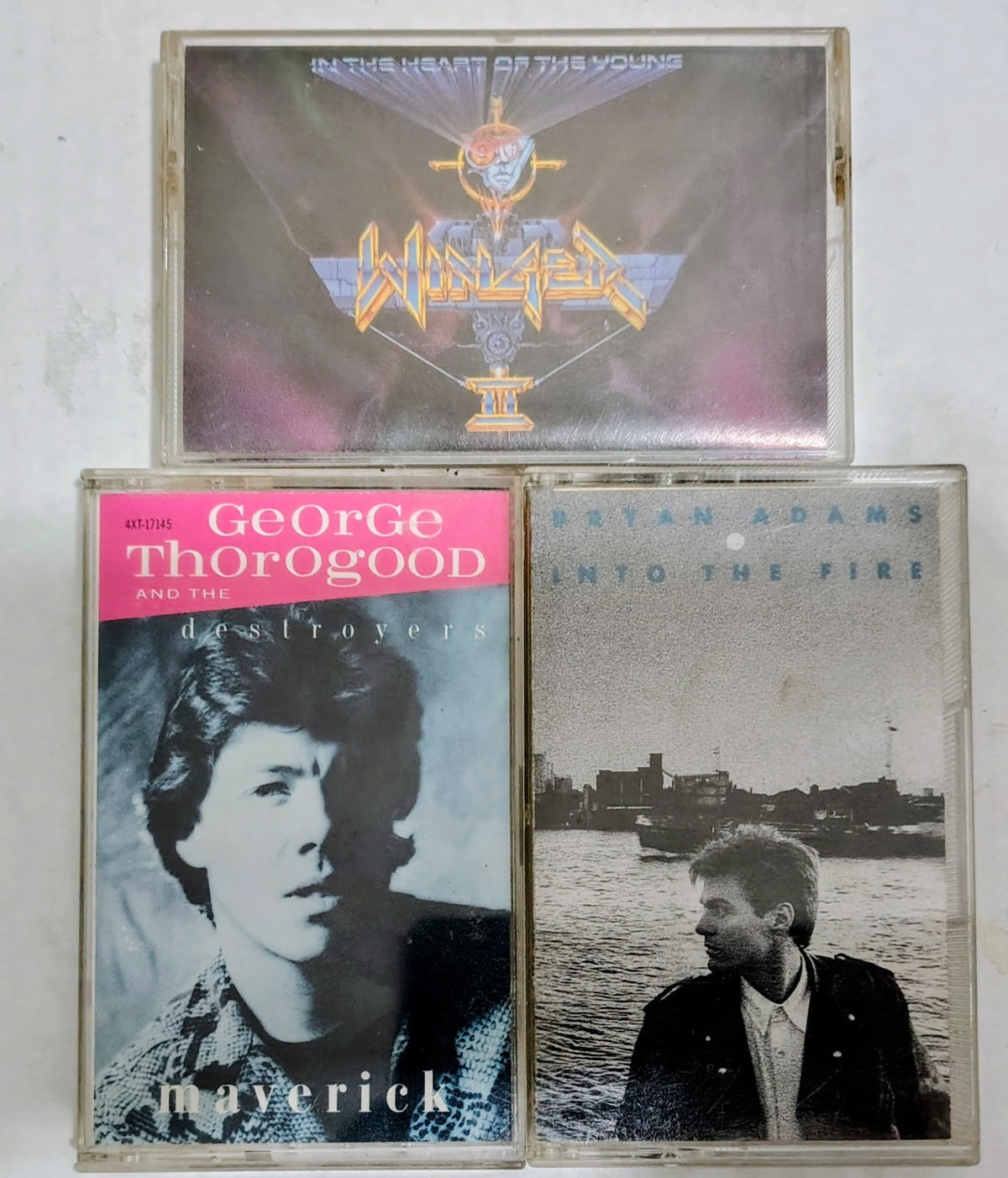7-Tape Hard Rock Mini Batch (All Very Good overall) (Lot 6)