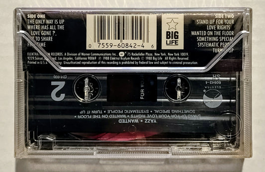 Yazz - “Wanted” - CASSETTE TAPE NM/M (Sealed with hype sticker; Small crack in cover of case)