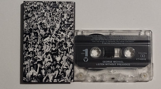 George Michael - "Listen Without Prejudice" - CASSETTE TAPE VG+/VG+