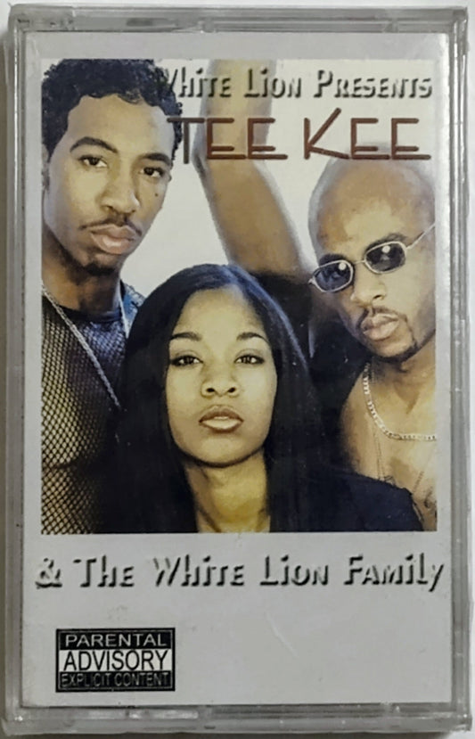 Tee Kee & The White Lion Family - “White Lion Presents Tee Kee & The White Lion Family” - CASSETTE TAPE M/M (Sealed; scratchy cellophane)