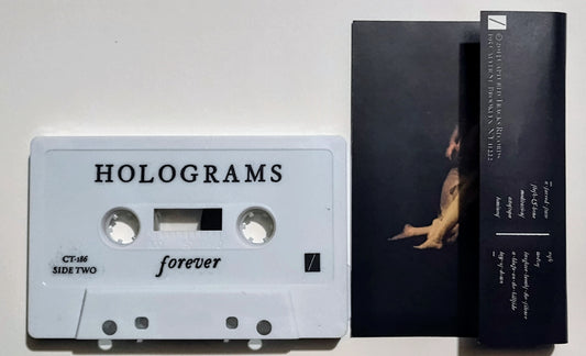 Holograms - "Forever" - INDIE CASSETTE TAPE VG+/NM *🌟*