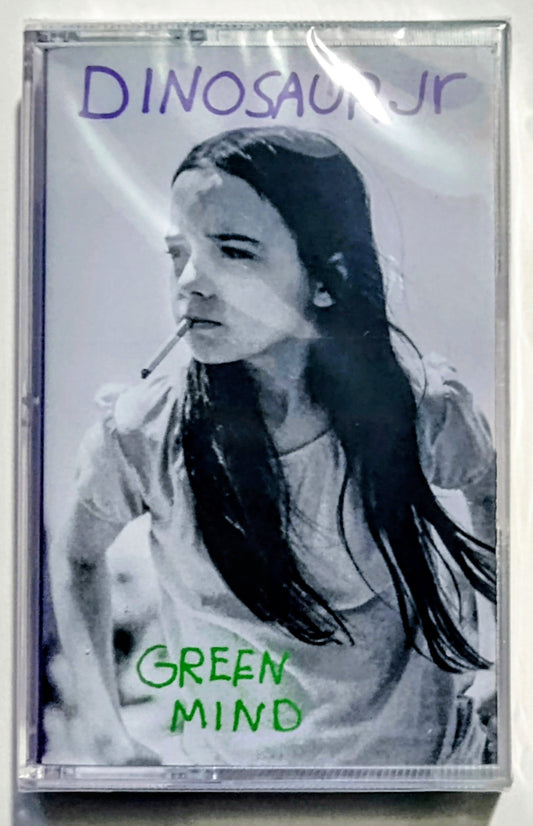 Dinosaur Jr - "Green Mind (Radiation Records Reissue)" - CASSETTE TAPE (Translucent green shell) M/M (Sealed)