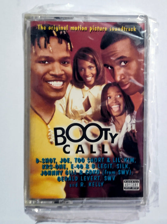 Various Artists - "Booty Call Soundtrack" - CASSETTE TAPE NM/M (Sealed; broken seal)