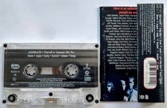 Matchbox 20 Featuring Rob Thomas From Matchbox 20 - “Yourself Or Someone Like You” - CASSETTE TAPE VG/G *🚨*