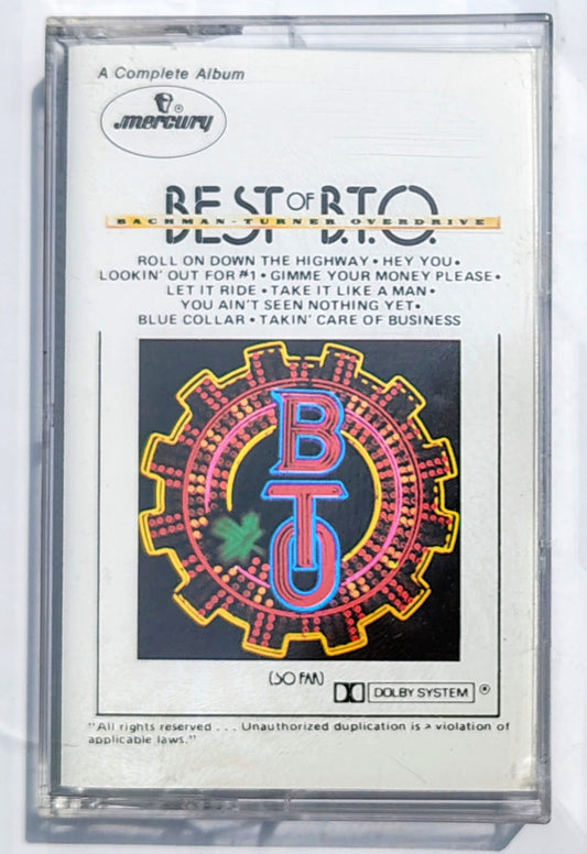 BTO - “Best Of BTO” - CASSETTE TAPE VG+/VG+
