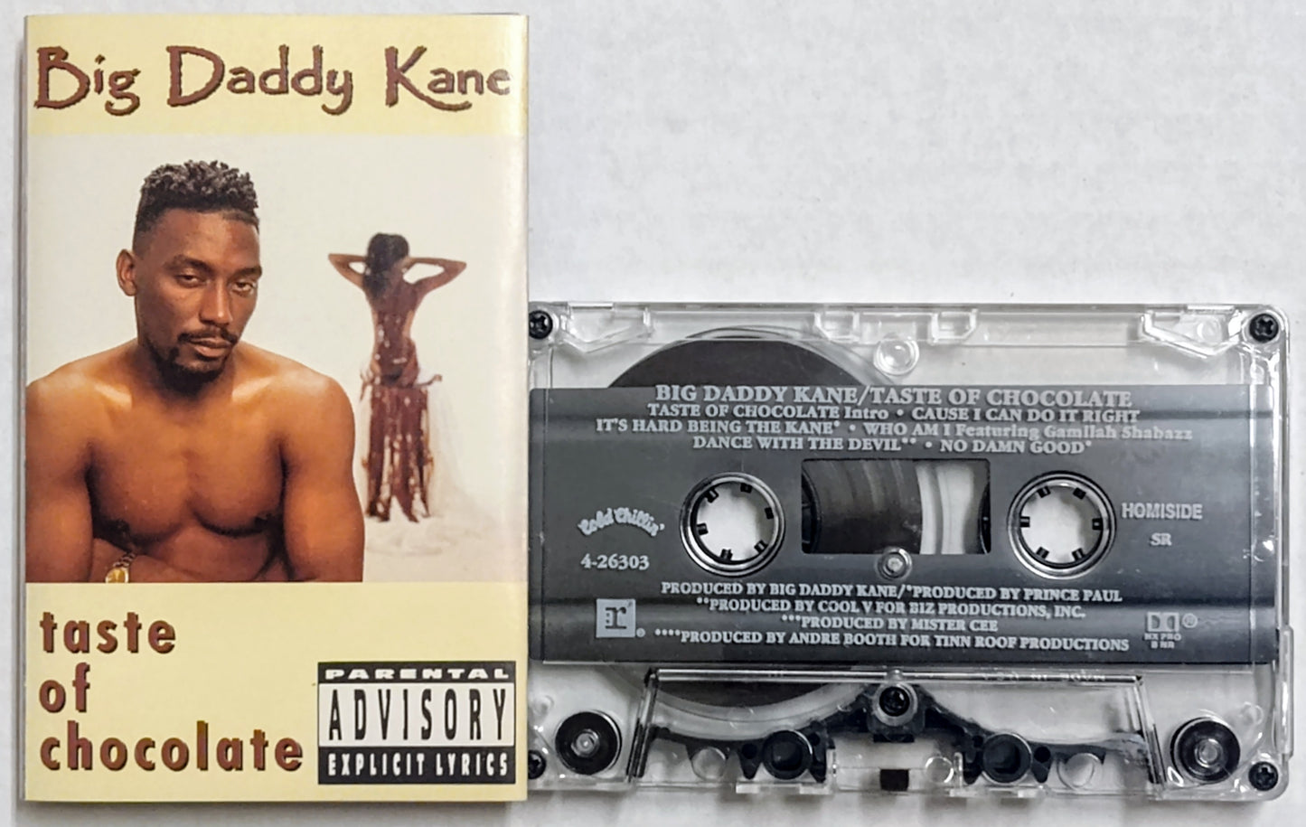 Big Daddy Kane - “Taste Of Chocolate” - CASSETTE TAPE VG+/VG+