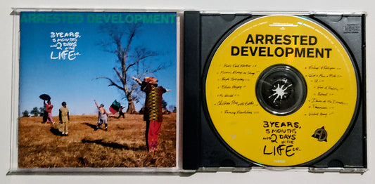 Arrested Development - "3 Years, 5 Months And 2 Days In The Life Of..." - COMPACT DISC VG+/VG+