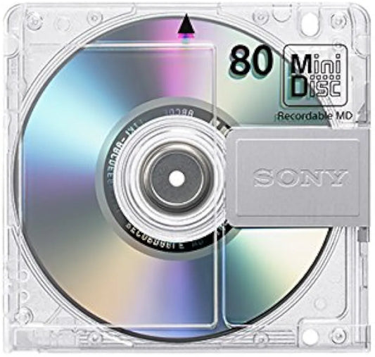 Blank Sony MiniDisc 80 Minutes (Sealed)