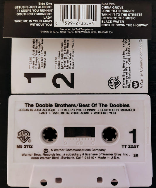 Doobie Brothers - "The Best Of" - CASSETTE TAPE VG+/VG+