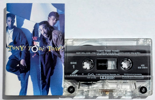 Tony! Toni! Tone! - “Who?” - CASSETTE TAPE VG/VG+