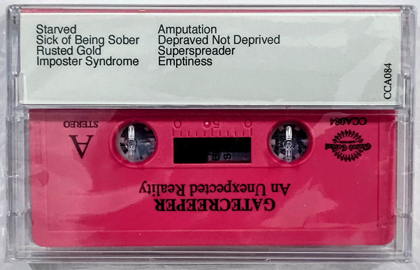 Gatecreeper - “An Unexpected Reality” - INDIE CASSETTE TAPE (Pink Shell) M/M (Sealed)
