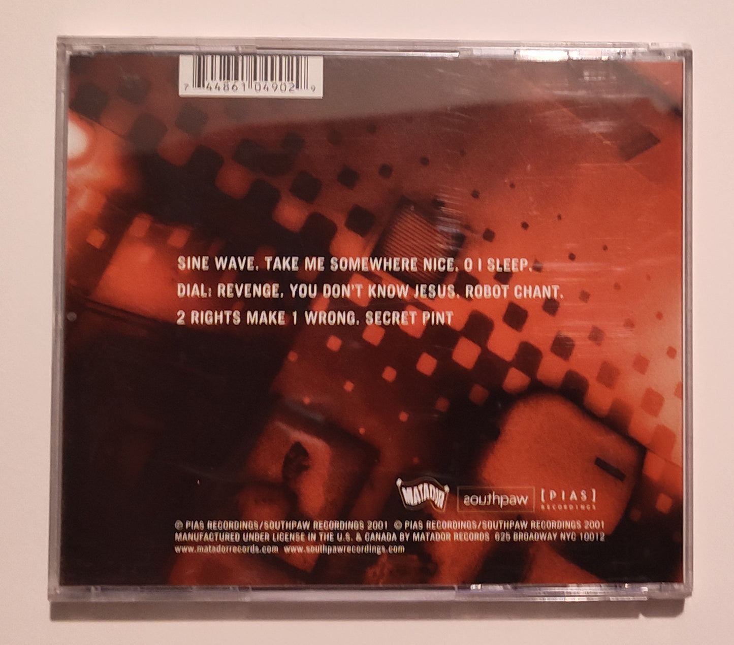 Mogwai - "Rock Action" - COMPACT DISC VG+/VG