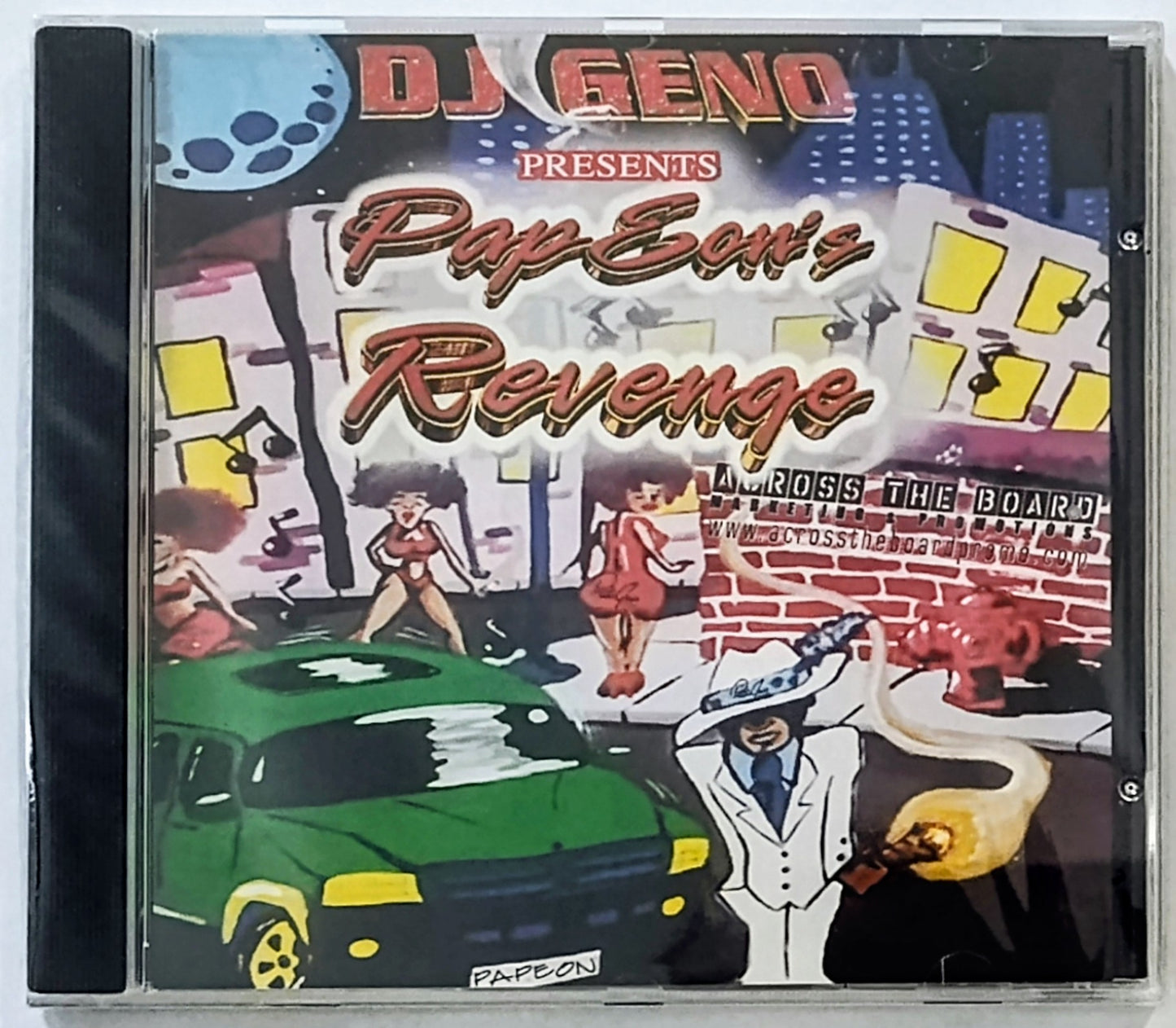 D.J. Geno - “PapEon’s Revenge” - COMPACT DISC NM/M (Sealed with small circular tears in cellophane on back)