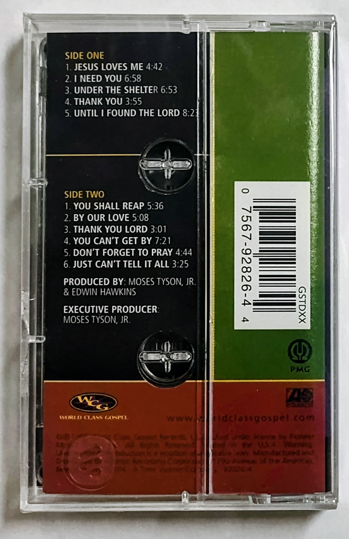 Western Michigan Mass Choir - “Jesus Loves Me” - CASSETTE TAPE M/M (Sealed)