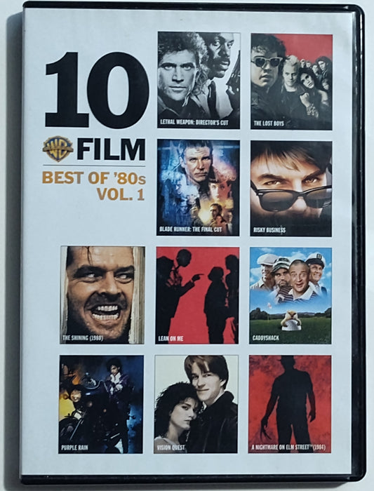 WB Best Of The '80s 10-Film Collection Vol. 1 - DVD VG+/VG+
