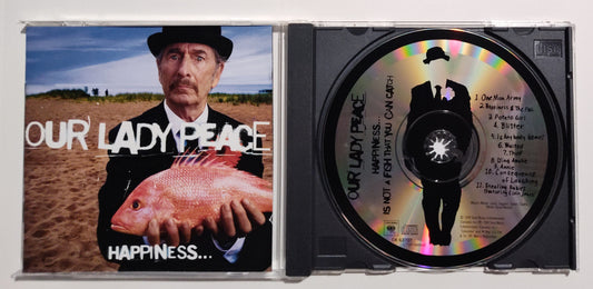 Our Lady Peace - "Happiness...Is Not A Fish That You Can Catch" - COMPACT DISC VG+/G+