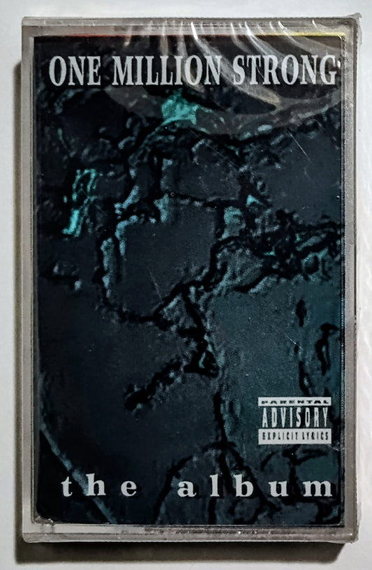 Various Artists - "One Million Strong Compilation" - CASSETTE TAPE NM/M (Sealed; cracked back of case)
