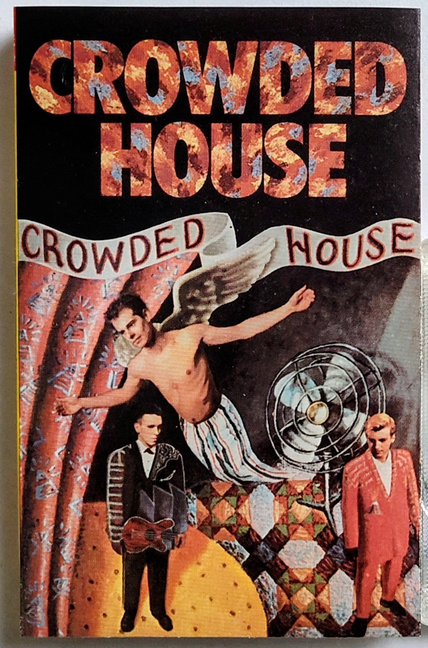 Crowded House - “Crowded House” - CASSETTE TAPE VG+/VG+
