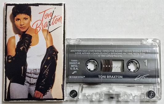 Toni Braxton - “Toni Braxton” - CASSETTE TAPE VG+/VG+