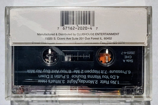 Various Artists - “Clubhouse Entertainment Presents Hitz From Da Go Vol. 1” - CASSETTE TAPE NM/M (Sealed; 1 inch crack in back of case) *❄️*