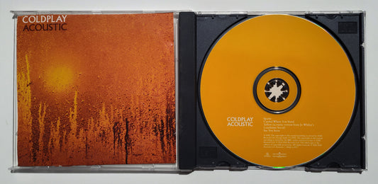 Coldplay - "Acoustic" - COMPACT DISC G+/VG+ (Cardboard sleeve cut to fit jewel case)