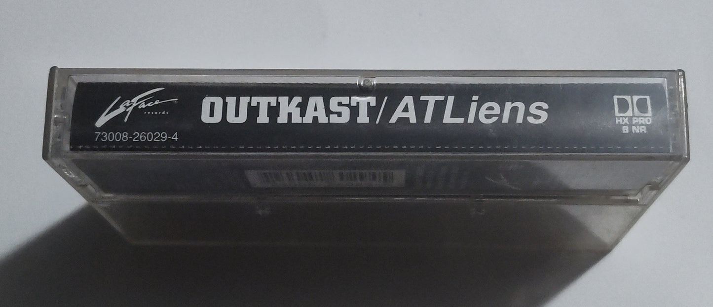 Outkast - "ATLiens" - CASSETTE TAPE (DOLBY HX PRO B NR) VG+/VG+