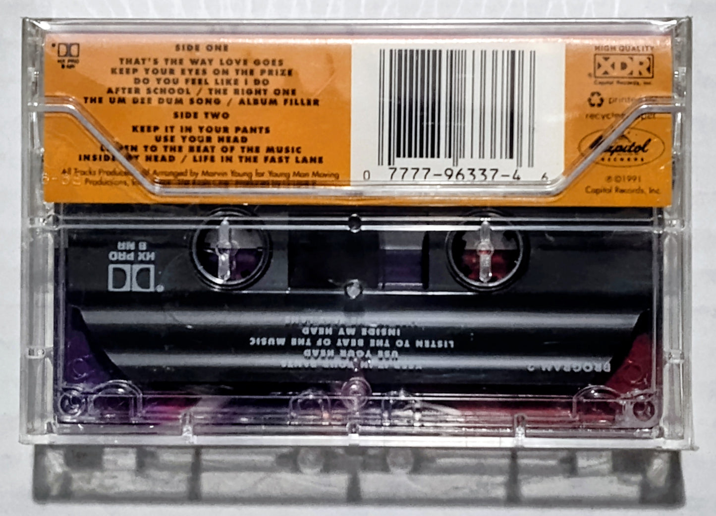 Young M.C. - “Brainstorm” - CASSETTE TAPE M/M (Sealed)