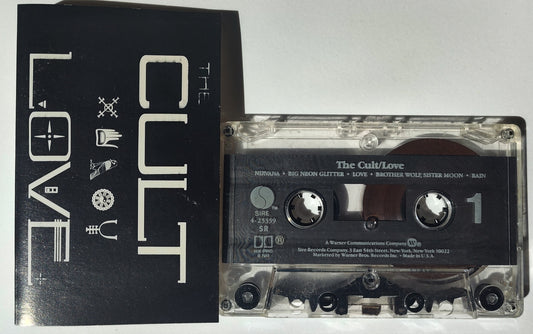 Cult, The - "Love" - CASSETTE TAPE (SR HX PRO B NR) VG/VG