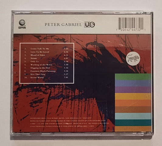 Peter Gabriel - "Us" - COMPACT DISC VG/VG