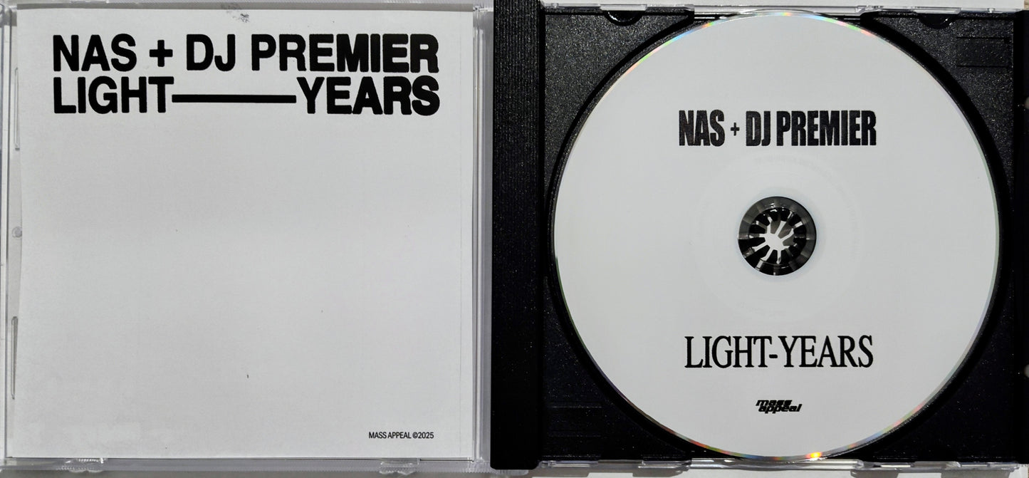 Nas & DJ Premier - “Light-Years (Day Ones Edition)” - INDIE COMPACT DISC NM/NM [Mass Appeal Records "Legend Has It..." Series]