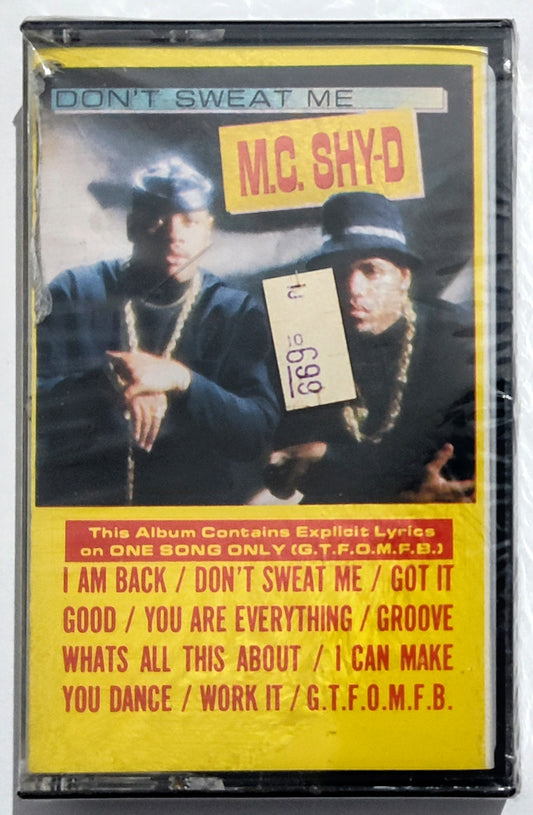 M.C. Shy-D - “Don’t Sweat Me” - CASSETTE TAPE NM/M (Sealed; tiny crack in case cover) [Bronx, NY]