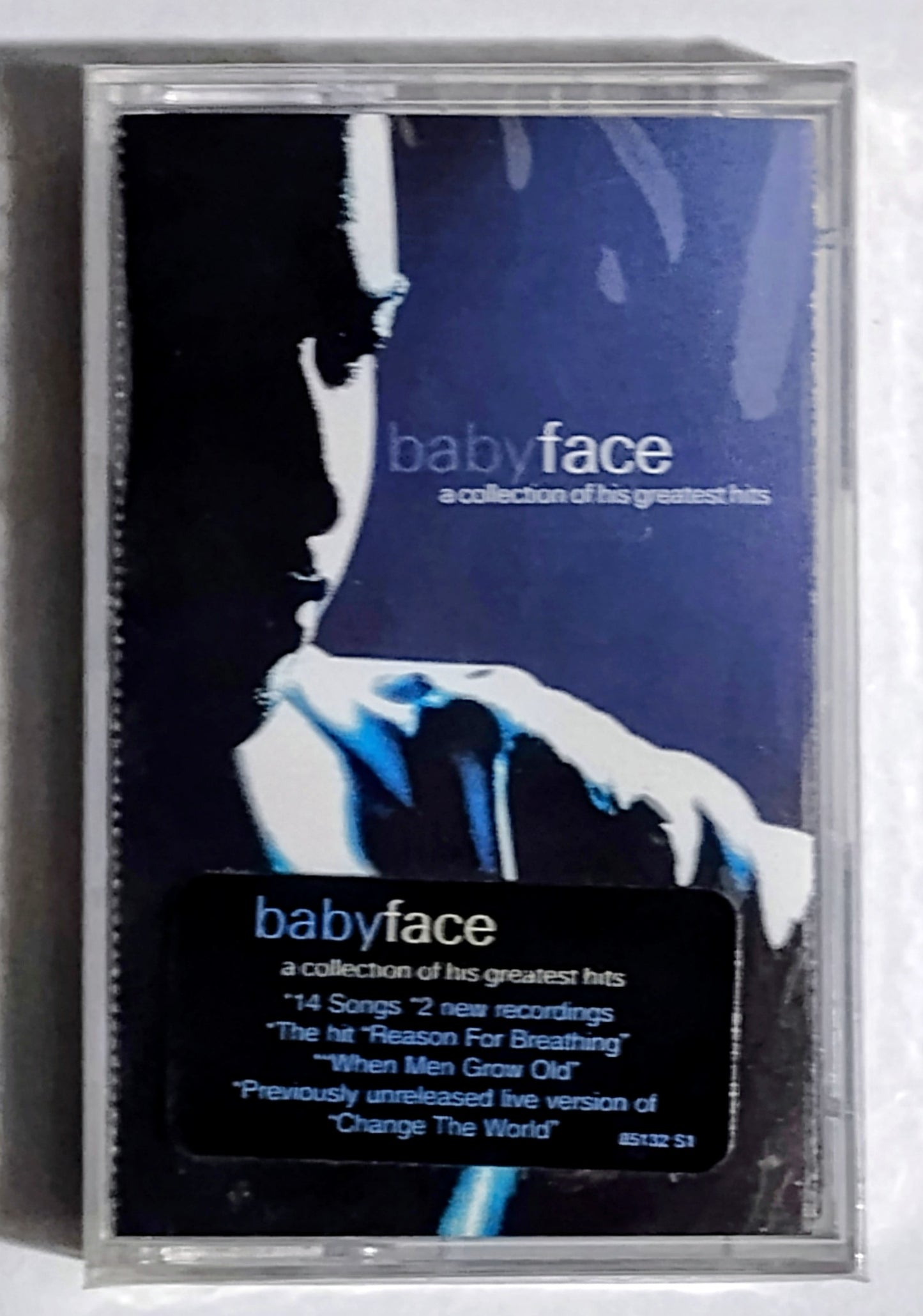 Babyface - “A Collection Of His Greatest Hits” - CASSETTE TAPE M/M (Sealed with hype sticker)