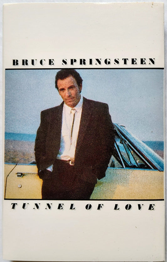 Bruce Springsteen - "Tunnel of Love" - CASSETTE TAPE (Canada; black shell) VG+/VG+