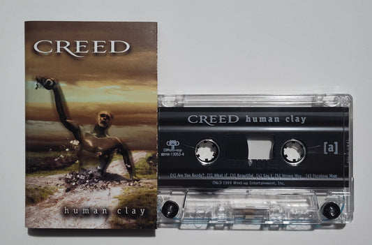 Creed - "Human Clay" - CASSETTE TAPE VG+/VG+
